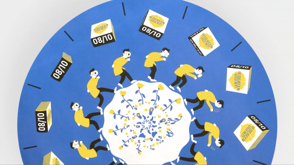 ghent university ugent motion graphics character 2D animation phenakistoscope
